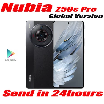 Pasaulio ROM europos sąjungos Oficialusis Nubija Z50S Pro 5G Mobilųjį Telefoną Snapdragon 8 Gen 2 6.78 colių Ekranas 50MP Kamera 5100Mah 80W Greitai Įkrauti NFC