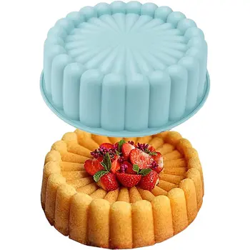 Braškių Shortcake Non-Stick Charlotte Pyragas Visos 8 colių Apvalios Torto Formos