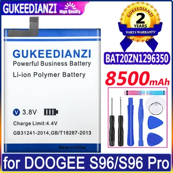 GUKEEDIANZI S96 Pro Baterija DOOGEE S96 Pro S96Pro 8500mAh Baterijas + Kelio NR.