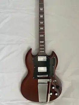 SG Gitara Gamybos Fabrikas, Custom Raudona Vibrato Elektrinė Gitara
