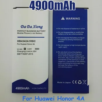 4900mAh HB4342A1RBC Baterija Huawei Honor 4A Honor4A SCL-TL00 Mobilusis Telefonas