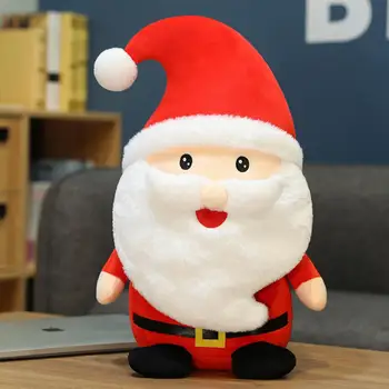 Santa Pliušinis Lėlės Santa Lėlės Galvą, Minkštas, Mielas Kalėdų Santa Claus Pliušinis Lėlės Įdaryti Papuošalai, Namų Dekoravimo, Dovanų Duoti