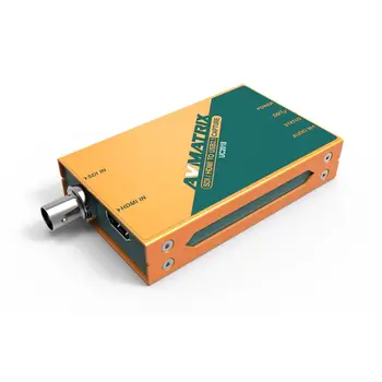 AVMATRIX UC2018 HDMI suderinamus/SDI su USB3.1 TIPAS-C Nesuglaudinto Vaizdo įrašymo Live Transliacijos
