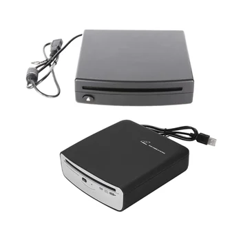 2VNT/Komplektas Automobilio Radijo CD/DVD Patiekalas Box Grotuvas su USB Signalo Perdavimo Išorės Stereo Android Automobilio Multimedia Player
