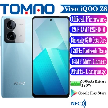 Oficialus Originalus Naujas Vivo IQOO Z8 5G Išmanųjį telefoną Dimensity8200 6.64