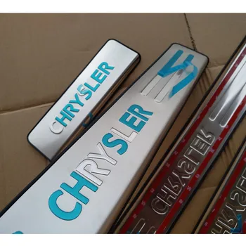 aukštos kokybės, 304 Nerūdijančio Plieno Boutique Pusėje Nusitrinti Plokštė/Durų Slenksčio Durų Slenksčio 2011-2015 m. Chrysler 300C Automobilio stiliaus