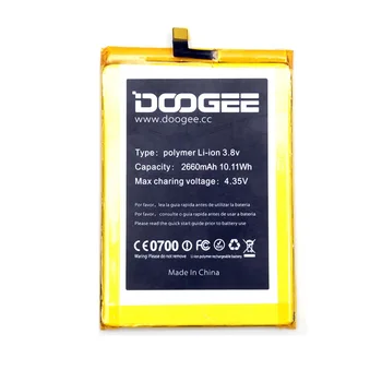 Naujas Doogee F5 Baterijos Pakeitimas Originalo 2660mAh Išmaniųjų Telefonų Dalių, atsarginė baterija Doogee F5 Išmaniųjų Telefonų