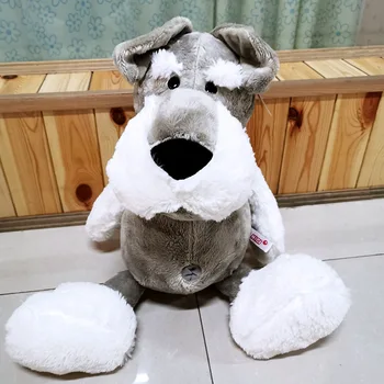 Lėlės mielas pliušinis žaislas šuo rogės šuo modeliavimas lėlės vaikų gimtadienio dovana