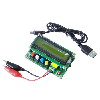 LC100-Skaitmeninis LCD Didelio Tikslumo Induktyvumą, Talpa L C Metrų Kondensatorius Bandymo Mini USB Sąsaja