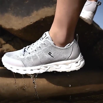 Nardymo Sneaker neslidus Kelionėse Pelkių Batai Quick Dry Pelkių Batai Kvėpuojantis Dėvėti, atsparus Lauko Tiekimą Ežero Žygiai