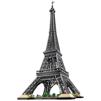 Sandėlyje Naujas 2022 1,5 M Eifelio Bokštas 10307 10001pcs PARYŽIAUS Architektūros Modelio Kūrimo Bloką Plytų Rinkinys Suaugusių Vaikų Žaislas Dovanų Rinkinys