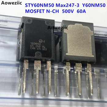 STY60NM50 Max247-3 Y60NM50 500V 60A N-kanalo lauko tranzistoriaus visiškai naujas ir originalus