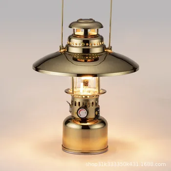 Nostalgišką Retro Energijos Taupymo Dujų Žibintų Mini Žvakė, Lempa, Telšių Atmosfera Butano Šviesos Ultralight Stovyklavimo Įranga