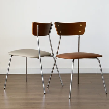 Modernus Nordic Valgomojo Kėdės Gyvenamojo Kambario, Biuro, Virtuvės Lauko Valgomojo Kėdės Dizaino Ergonomiška Eetstoelen Namų Baldai B1