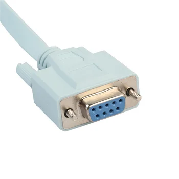 USB Konsolės Kabelis RJ45 Cat5 Ethernet, Kad DB9 Rs232 (COM Port Serijos Moterų Virtimo Maršrutizatoriai, Tinklo Adapteris, Kabelis 1,8 M