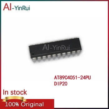 AI-YinRui AT89C4051 -24PU DIP20 Naujas Originalus Atsargų IC MCU 8 BITŲ jame yra 4 kb FLASH