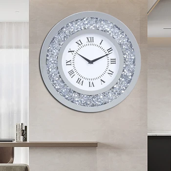 Kūrybos Milžinišką Modernus Sieninis Laikrodis Modernaus Dizaino Prabangūs Skaitmeninis Sieninis Sieninis Laikrodis Vonios kambarys Reloj Sumalti Namų Puošybai AB50WC
