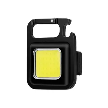 Mini COB LED Šviesos Lempos Pultelio Šviesos Mutifuction Nešiojamas USB Įkrovimo Kišenėje Darbą, Šviesos, Lauko Kempingas, Žvejyba, Alpinizmas