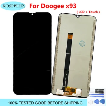 100% Patikrintas Doogee X93 mobiliųjų Telefonų LCD + Touch Ekranas skaitmeninis keitiklis Ekrano Remontas, Pakeitimas + Įrankiai ir Klijai