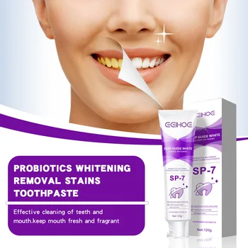 120g Sp-4, Balinimo, Balinimas dantų Pasta Probiotikų Pasta Apsaugoti Dantenas Šviežių Kvėpavimą Burna Dantų Valymas Dantų Sveikatos Priežiūros