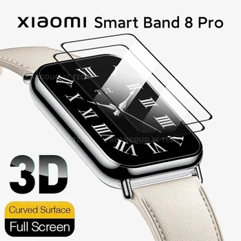 Už Xiaomi Smart Juosta 8 Aktyviai 8Pro miband 8 7pro Screen Protector, Minkšta Stiklo Apsaugos Lenktas Kino Smartwatch Priedai