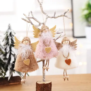 Medžio Ornamentais Kalėdų Puošmena Kabo Angelas Dovana Pakabukas Kalėdinė Dekoracija & Kabo Griaučiai Medis