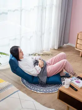 Tingus sofa tatamio sėdynės sulankstomos vienas asmuo maža sofa-lova Japonijos miegamojo balkonas bay lange atgal kėdė