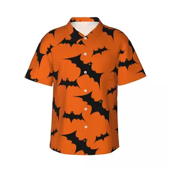 Vyriški trumparankoviai marškinėliai Šikšnosparniai Plaukioja marškinėliai Polo Marškinėliai, Topai