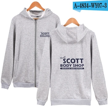 Keith Scott Body Shop hoodies vyrų palaidinės moteris žiemą užtrauktukas hoodies Keith Scott Body Shop vilnos megztinis moterims drabužių
