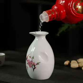 Tradicinis Kinų Keramikos Vyno Puodą Nustatyti, Smulkūs Stiklo, Balto Porceliano, Kūrybos, Dvasios, Geltona