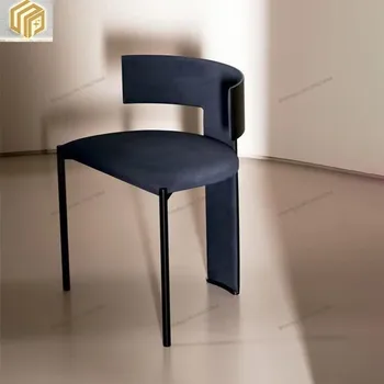 Minimalistinio Dizaineris Valgomojo Kėdės, Modernaus minimalistinio Namų Stalo Kėdės Atlošas Hotel Luxury Valgomojo Kėdės