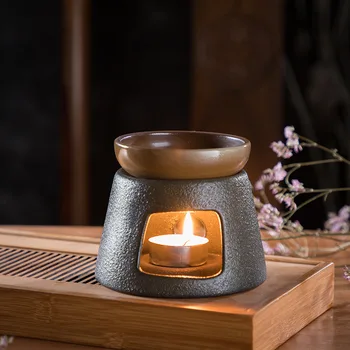 Molio Žvakė Kaitinimo Arbatinukas Šilčiau Turėtojas Bazės Japonų Keramikos Arbatos Gamintojas Teaware Keramikos Kung Fu Arbatos Viryklė Namų Puošybai