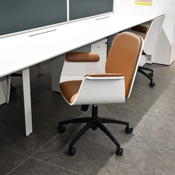 Modernus Odinis Biuro Kėdės Nordic Office Valgomasis Patogus Atlošas, Kompiuterio Kėdė Mobiliojo Liftas Swivel Fotelis Žaidimų Kėdė
