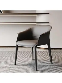 Modernus Minimalistinis Balno Oda Namų Valgomojo Kėdės, Šiaurės, Šviesos, Prabangos Italijos Ju Raudonos Spalvos Valgomojo Kėdę, Dizainerio Kėdė Tyrimas Išmatose
