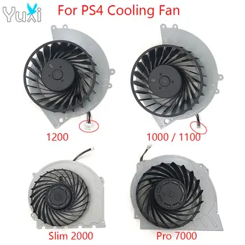YuXi Vidaus Aušinimo Ventiliatorius PS4 1000 1100 1200 Slim 2000 Pro 7000 Pakeitimo CPU Aušintuvo Ventiliatorių