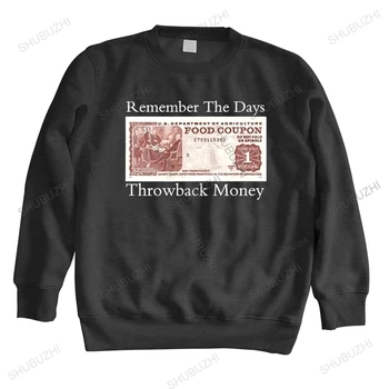 Vyrų ilgas rankovėmis pavasario spausdinti juokinga hoodie Prisiminti Dienų Perjungimas Pinigų unisex prekės hip-hop atsitiktinis marškinėlius rudenį hoody