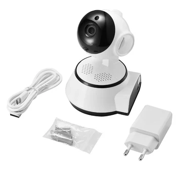 Kūdikio stebėjimo Naujas K6 mažylis kamera 1280 x 720 Namų WiFi Saugumo Kameros Garso/Judesio Aptikimas su Naktinio Matymo 2Way Audio Playback
