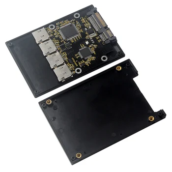 2.5 Colio 4 TF į SATA Adapterio plokštę, -Padarė SSD Kietojo Disko, Už -SD SATA Grupės RAID Card