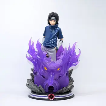 Anime Naruto Uchiha Sasuke Susanoo GK Vaikystės PVC Veiksmų Skaičius, Kolekcionuojamos Lėlės Modelio Žaislas 25cm