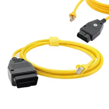 V50.3 Duomenų Kabelis ForBMW Kodavimo Automobilių ENET Ethernet Įrankiai, 2 Žaliosios Izoliacija Sąsaja ForICOM Kodavimo Kabelis, Skirtas F-serijos