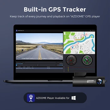 M300S Brūkšnys Kamera 4K 500W Pikselių Automobilių Vaizdo įrašymo GPS Wifi Priekiniai Galinio vaizdo Kamera Įrašymo Stovėjimo Stebėsenos Važiuojant Naktį