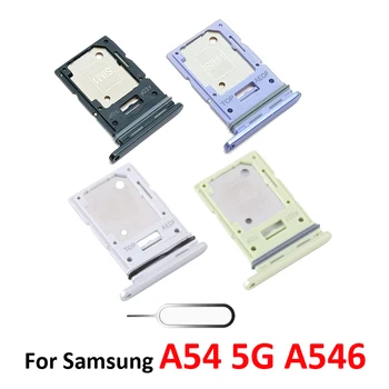 Samsung Galaxy A54 5G A546 Originalus Telefonas Naujas SIM Kortelės Dėklas Turėtojas SD Lizdas Pakeitimo Dalis
