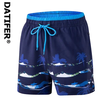 Datifer 2023 Naujas Vasaros Plaukti Šortai Vyrams Quick Dry Paplūdimio Kelnės Valdybos Maudymosi Kostiumėliai, Vyriškos Poliesteris Sporto Salė Bermudai Maudymosi Kostiumėlį Banglenčių Drabužiai
