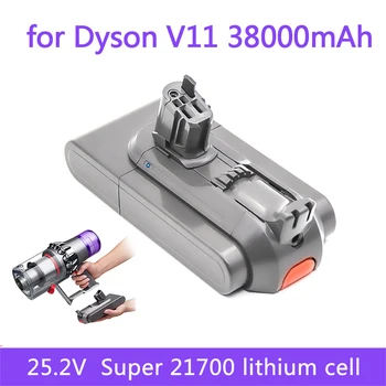 Nauja Dyson V11 Baterija Absoliutus V11 Gyvūnų Li-ion Dulkių siurblys Įkraunama Baterija, Super ličio ląstelių 38000mAh