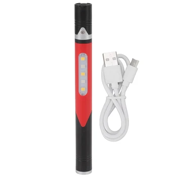 Pen Žibintuvėlis LED Rašiklį, Žibintuvėlį Įrašą Dizaino USB Įkrovimo 3 Šviesos Šaltinių Lengva Operacija Plačiai Naudojami Ligoninė