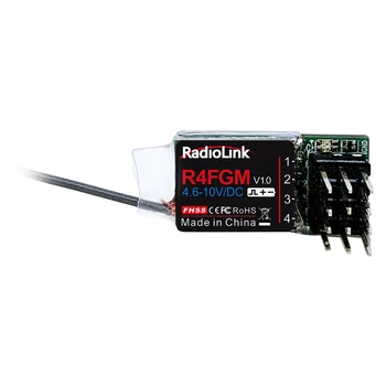 R4FGM 4CH 2.4 GHz PWM Išėjimo Mini Imtuvas RC Automobilių RC4GS V2 / RC6GS V2 Radijas