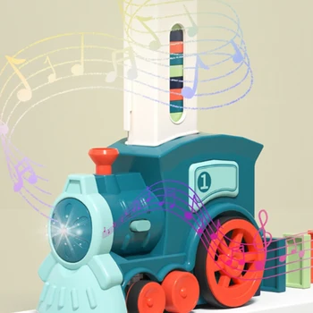 Traukinio Elektrinių Automobilių Kūrimo Blokų Žaidimas Švietimo Žaislai Vaikams 