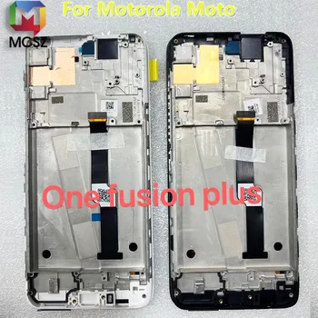 Originalus LCD Motorola Vieną Fusion+ Touch Ekranas Ekrano skaitmeninis keitiklis stiklinio Lęšio skydų Surinkimo Vieną Sintezės Plius XT2067-2