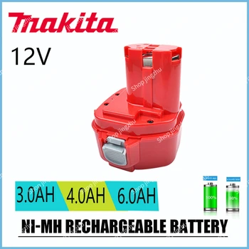 Makita Akumuliatorius 12V 4000mAh PA12 NI-MH Baterijos Pakeitimas 1220 PA12 1222 1233S 1233SA 1233SB 1235 1235A 1235B