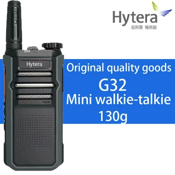HYtera originalus MINI G32 Nešiojamų Du Būdu Radijo Verslo radijo UHF VHF Nešiojamą Walkie Talkie su Li-ion Baterija